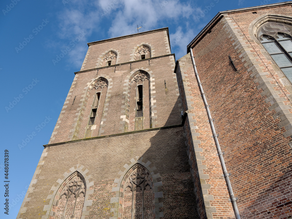 O.L. Vrouwe kerk in Kampen, Overijssel Province, The Netherlands
