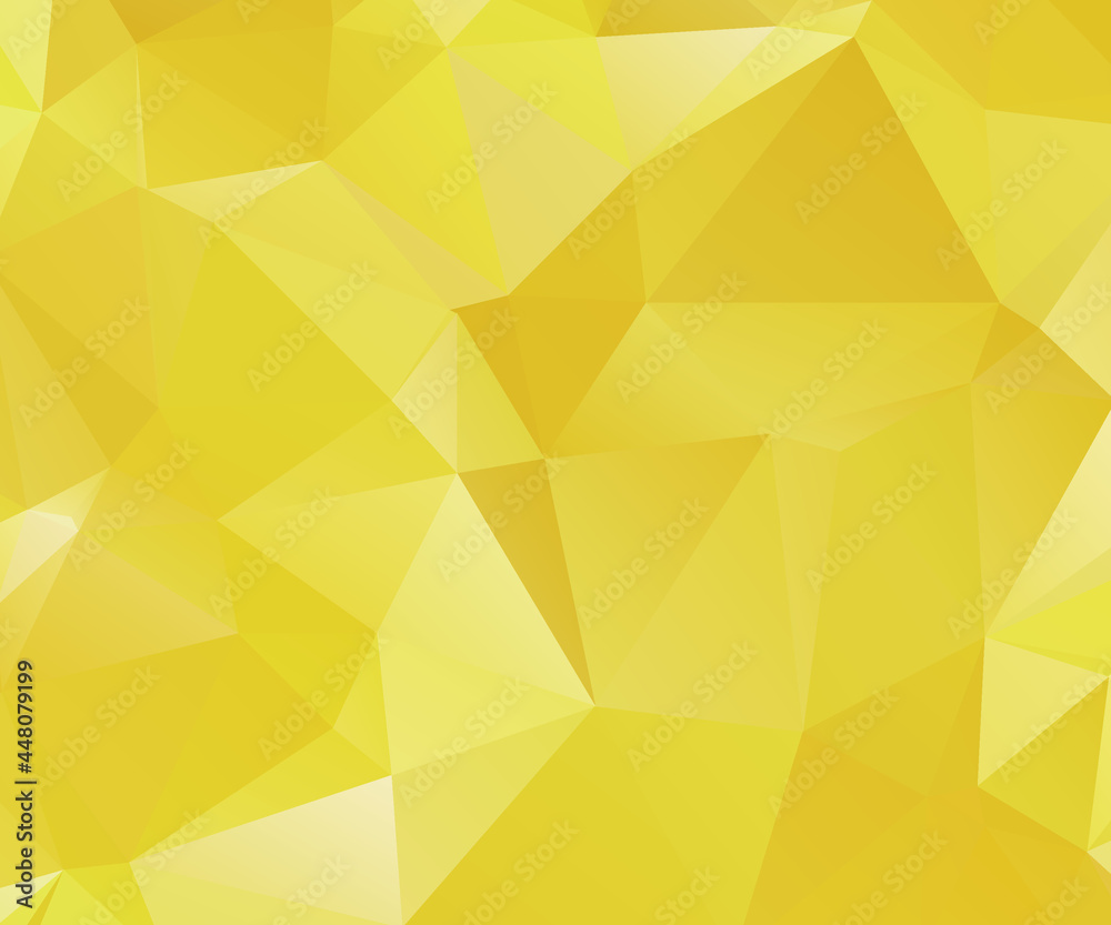 Yellow Abstract Color Polygon Background Design, Abstract Geometric Origami Style With Gradient Yellow Abstract Color Polygon Background Design, Abstract Geometric Origami Style With Gradient