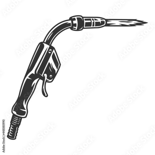 Gas torch for welding