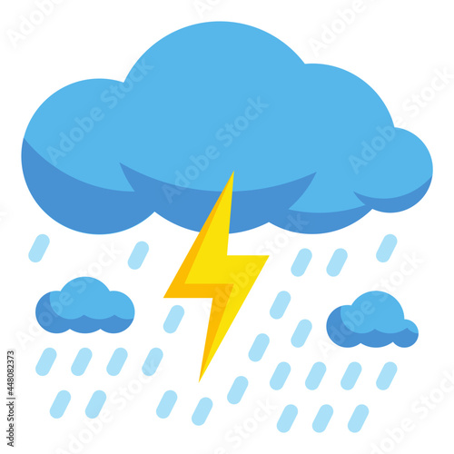strom flat icon