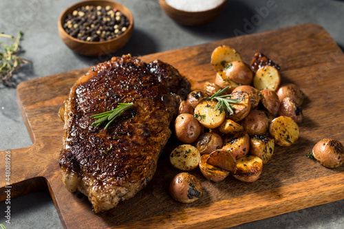 Homemade New York Strip Steak