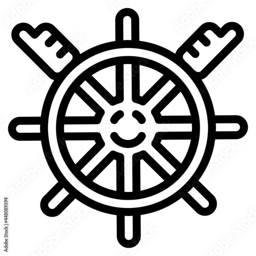 steering line icon