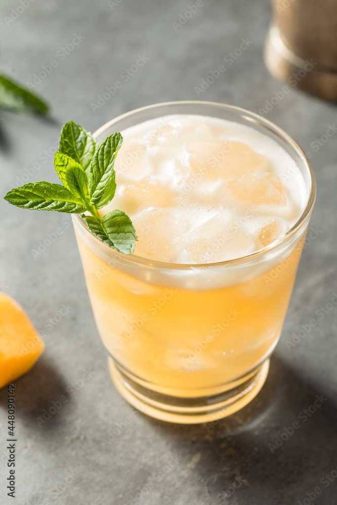 Boozy Refreshing Shochu Cantaloupe Cocktail Boozy Refreshing Shochu Cantaloupe Cocktail