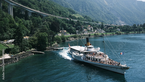 Cruise on Lake Geneva, Switzerland