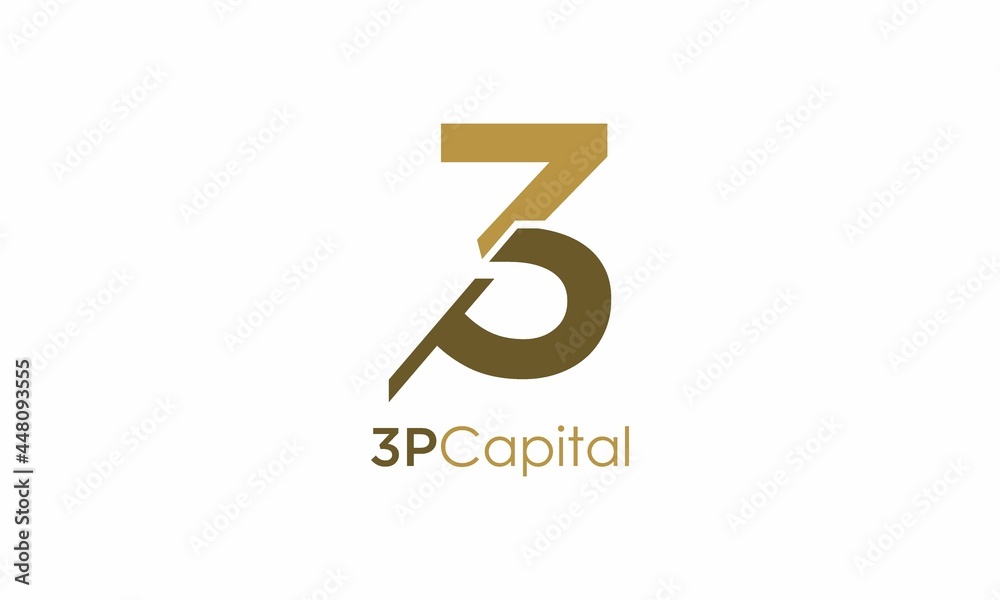 initial 3p logo design vector initial 3p logo design vector