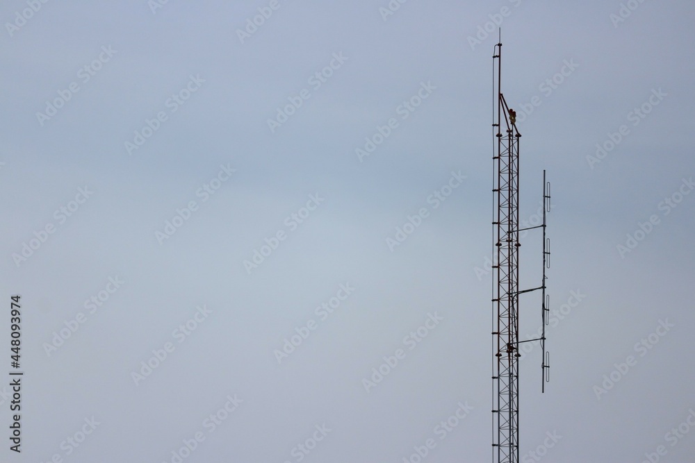 Obraz premium mobile phone tower