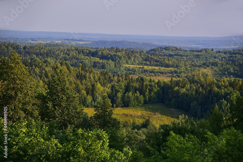 Panorama opening from the top of the White Mountain © FMVideo