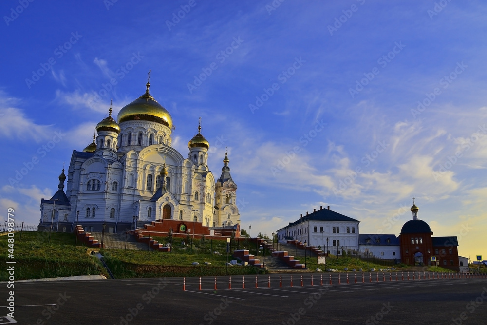 Nicholas Church and the fraternal building of St. Nicholas (Belogorsk) Monastery