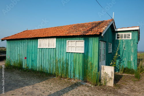 Site ostréicole, Fort Royer, Réserve naturelle maritime, Moêze Oléron, Ile d'Oléron, Charentes Maritimes, 17 © JAG IMAGES