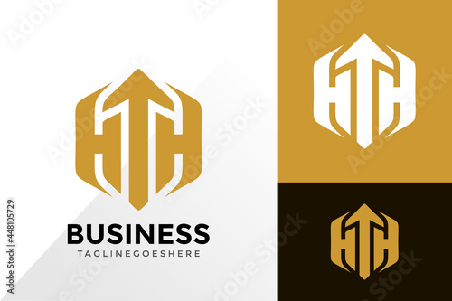 Letter H Hexagon Logo Design, Brand Identity Logos Designs Vector Illustration Template