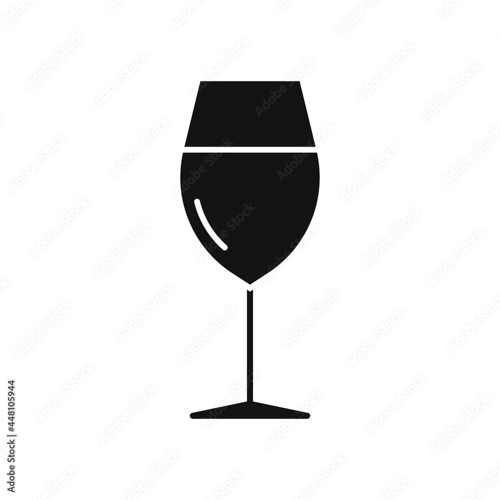 Wineglass icon vector set. alcoholic drink illustration sign collection. goblet symbol. Bar logo. Wineglass icon vector set. alcoholic drink illustration sign collection. goblet symbol. Bar logo.