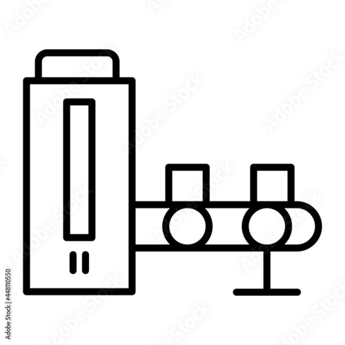 Marking Vector Line Icon Design