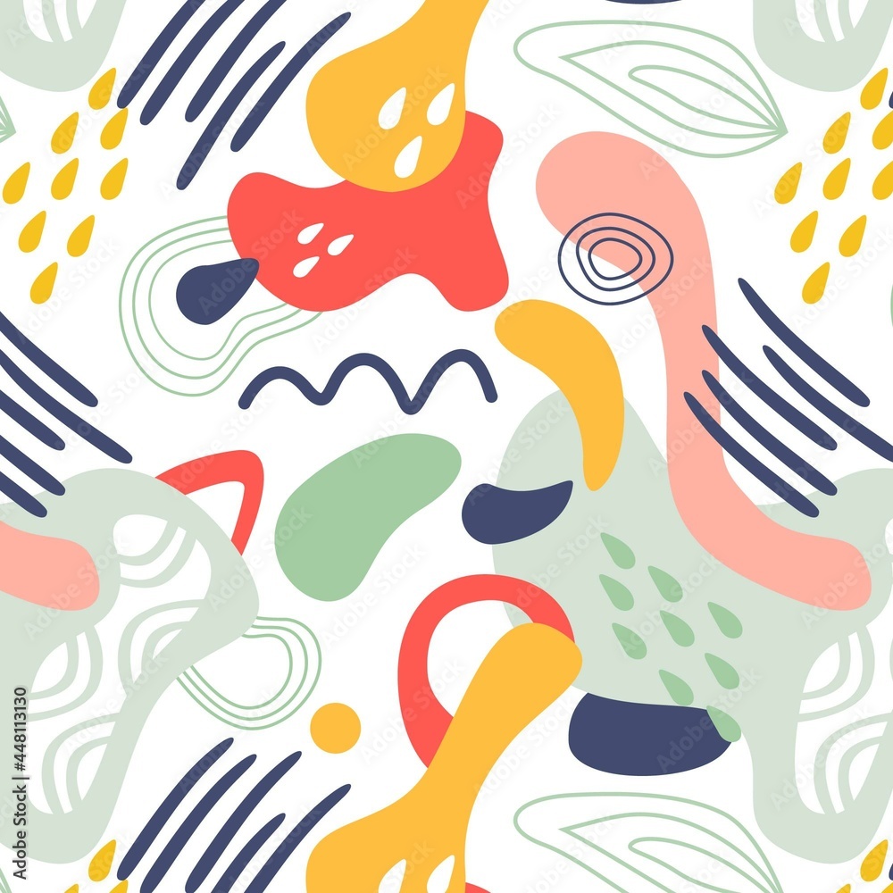 Hand Drawn Abstract Element Pattern_5