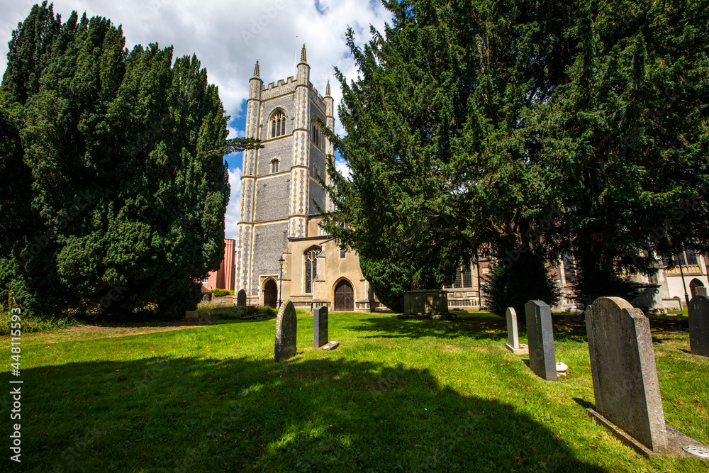 Naklejka premium Dedham Parish Church in Dedham, Essex