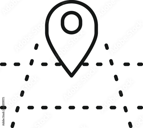 Land plot icon