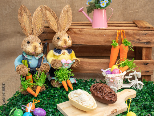 Photography easter still life