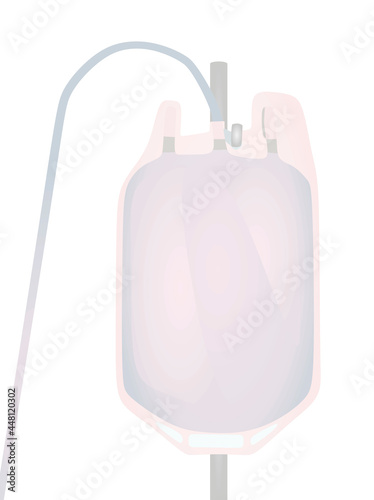 Medical package of glucose. vector