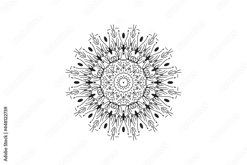 mandala circular pattern
