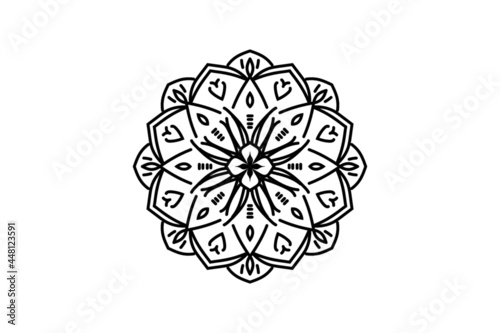 mandala circular pattern