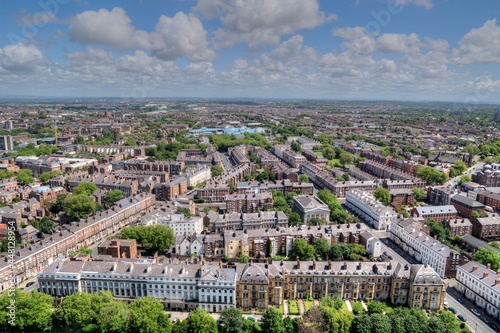 Bird s Eye View of Houses and Flats  United Kingdom.