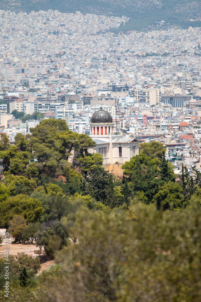 Filopappou hill, Athens, close to Acropolis