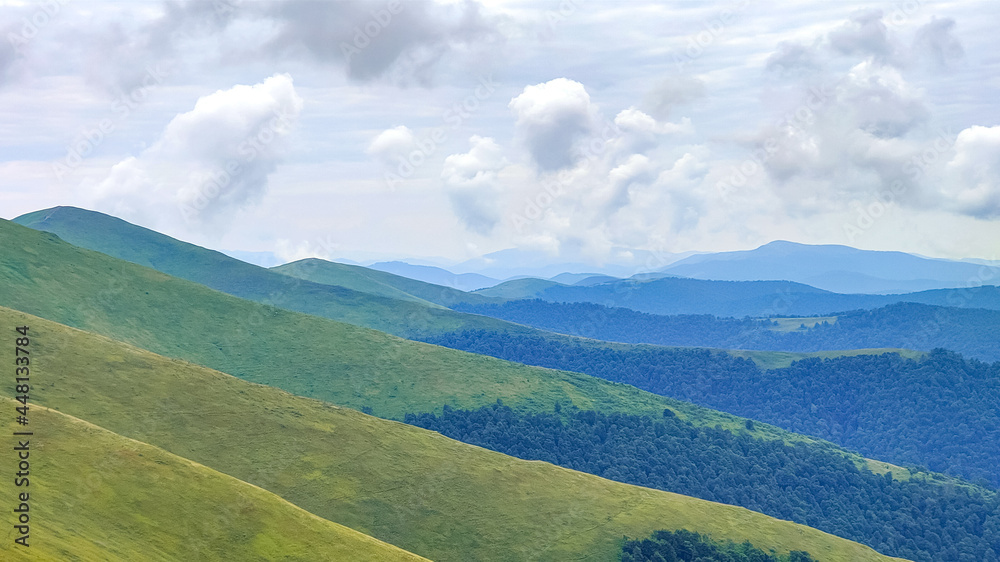 landscape with clouds