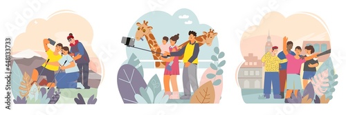 Selfie Composition Flat