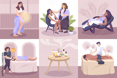 Alternative Medicine Flat Compositions