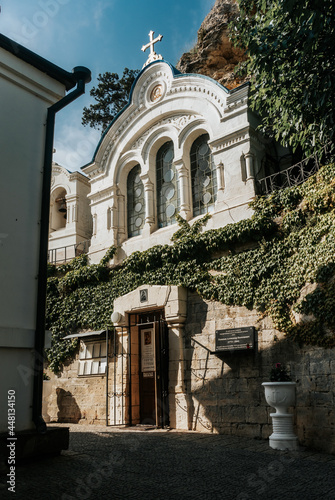 Christian monastery exterior