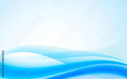 Background With Blue Abstract Shapes_2