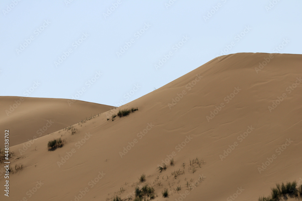 sands of Sarykum - large sand dune located in the Dagestan
