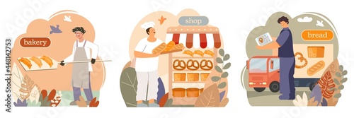 Bakery Composition Flat