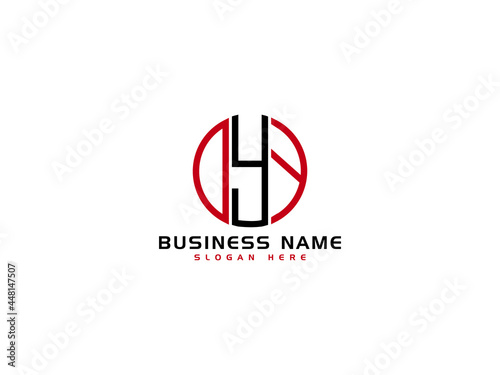 Creative DYY Logo Letter Vector Image Design For Business photo