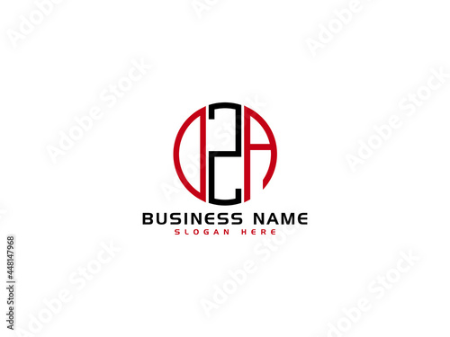 Creative DZA Logo Letter Vector Image Design For Business