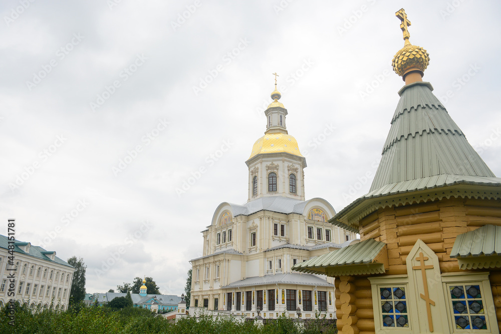 DIVEEVO, RUSSIA - JULY 29, 2021: Holy Trinity Saint Seraphim-Diveyevo Monastery