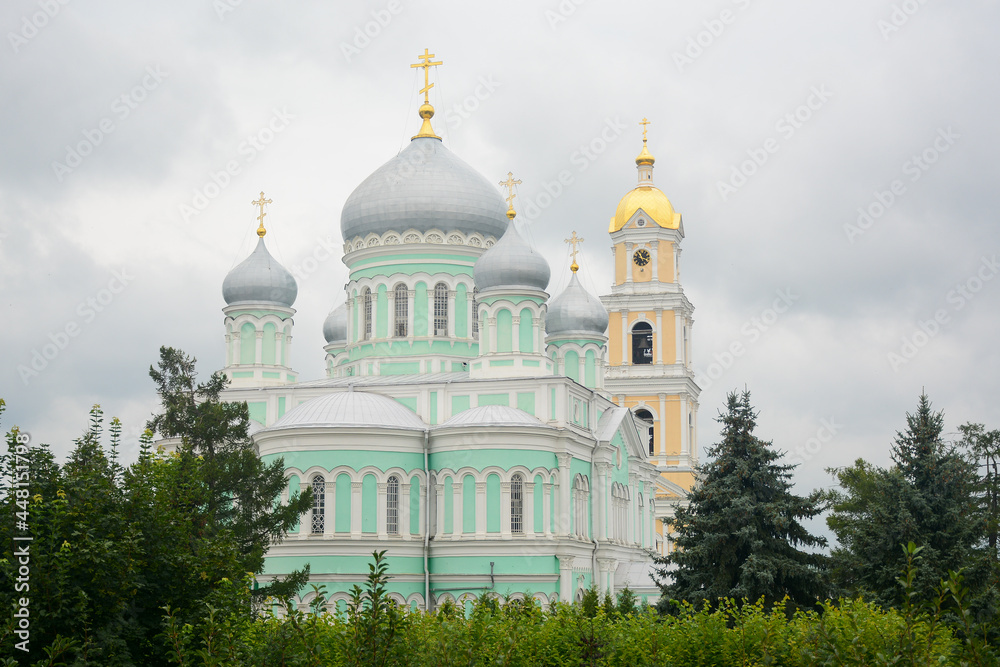 DIVEEVO, RUSSIA - JULY 29, 2021: Holy Trinity Saint Seraphim-Diveyevo Monastery