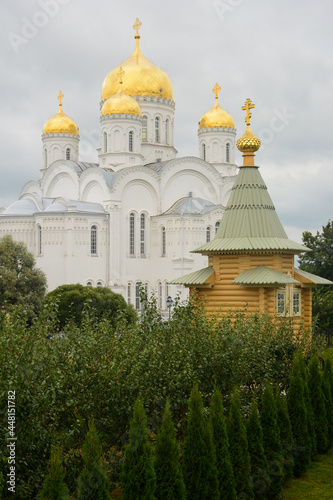 DIVEEVO, RUSSIA - JULY 29, 2021: Holy Trinity Saint Seraphim-Diveyevo Monastery
