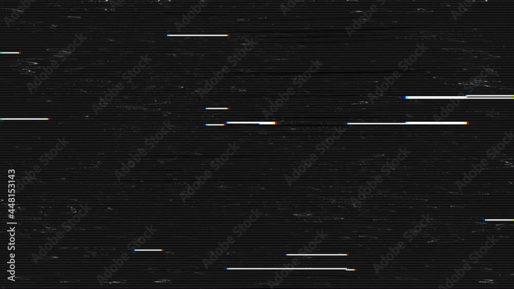 4k Loop VHS screen digital glitch. Black white static noise motion Animation. Design Abstract Digital Animation Pixel Noise Glitch Error Video Damage. No signal tv. 4k glitch effect.
