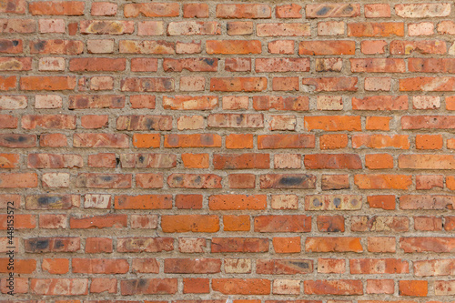 textured brick medieval red brick wall