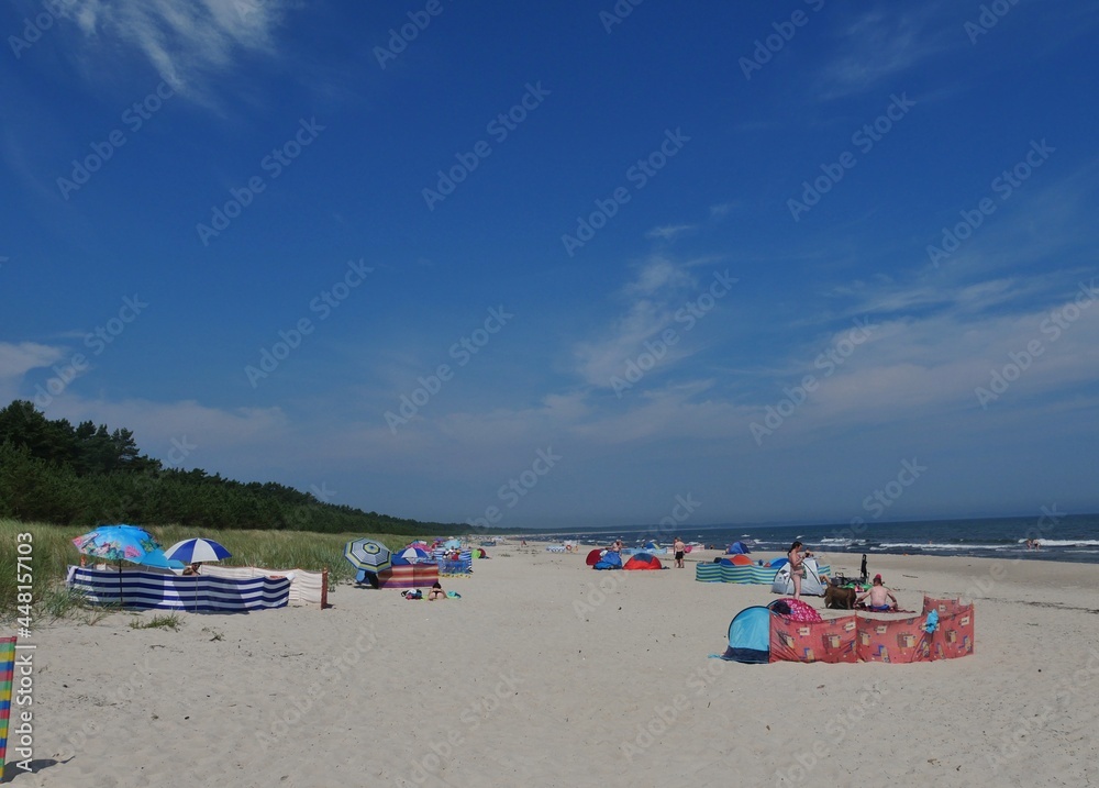 Obraz premium Strand auf Rügen bei Glowe
