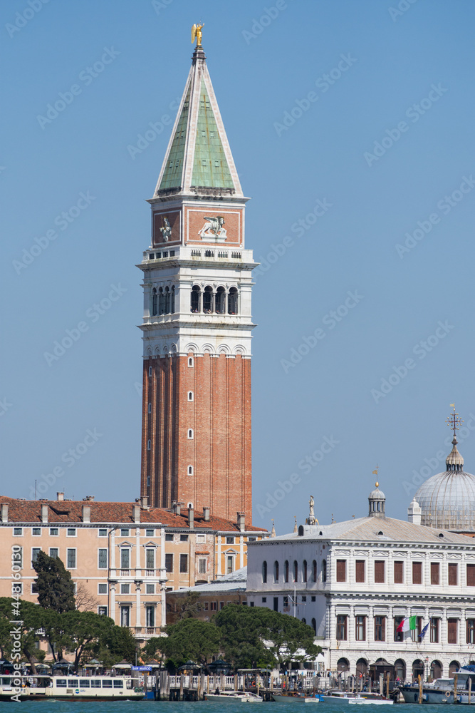 Campanile di San Marco ,in Venice,Italy,2019