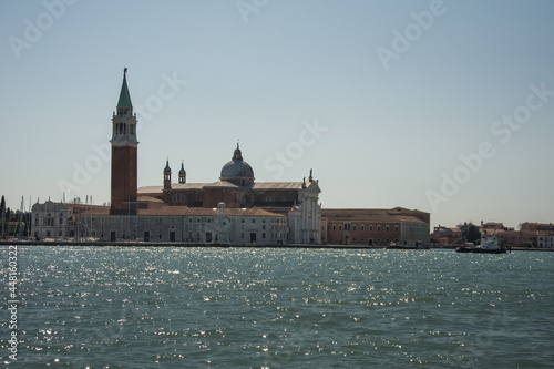 Venice view from the boat, Italy,2019,reflections of the Adriatic Sea