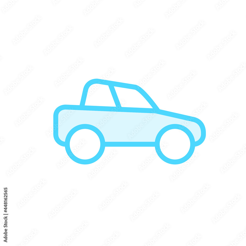 Illustration Vector Graphic of  Car icon