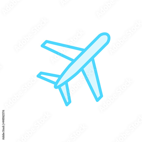 Illustration Vector Graphic of Plane icon