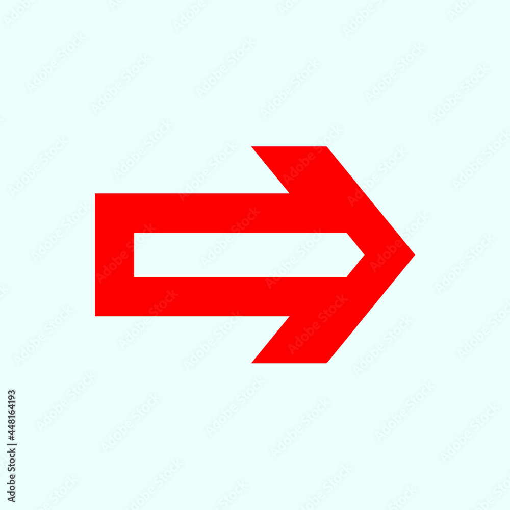 red arrow sign red arrow sign