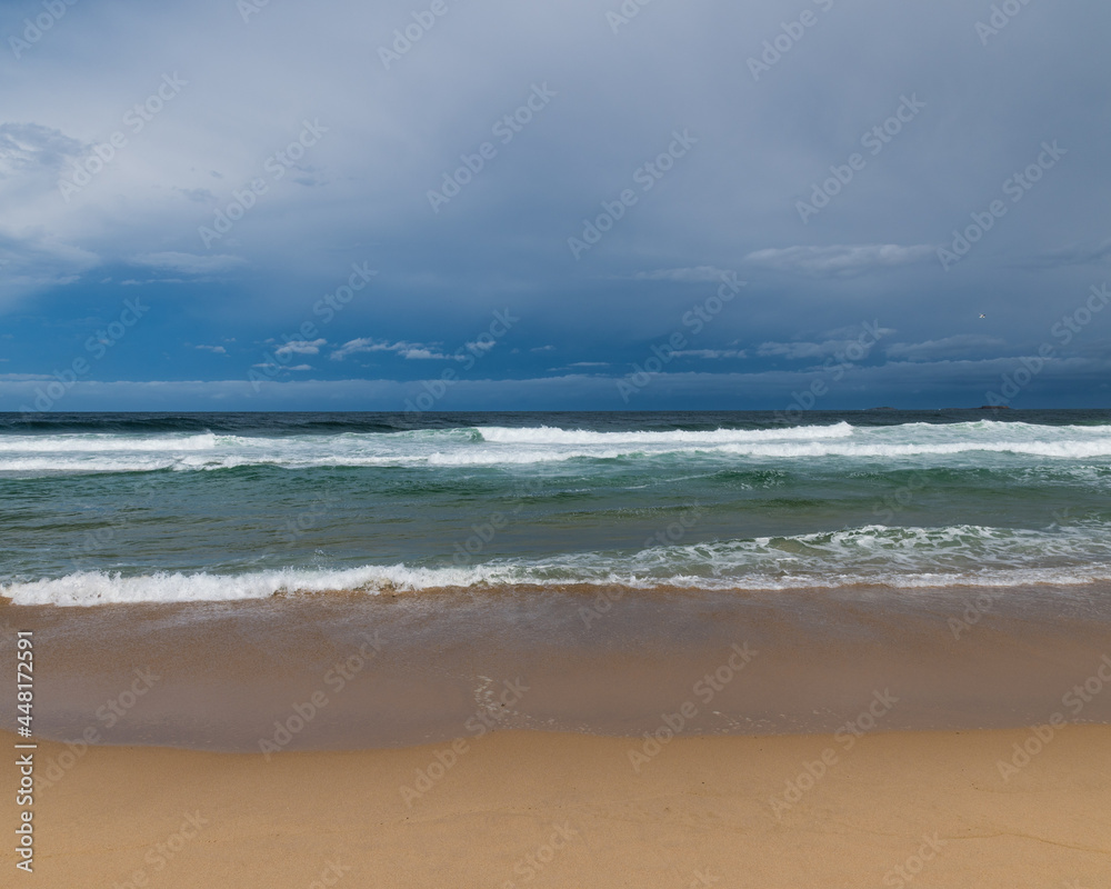 Waves on the beach