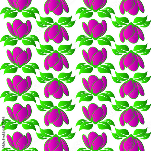 seamless pattern with roses