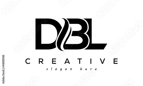 Letter DBL creative logo design vector	 photo