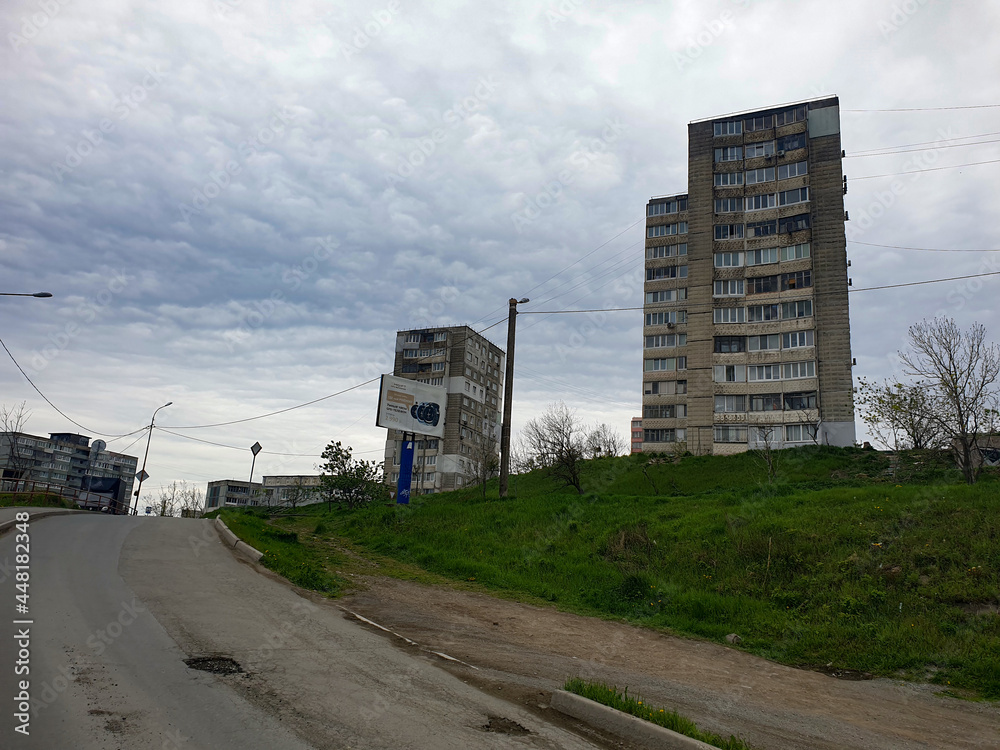 building in the city