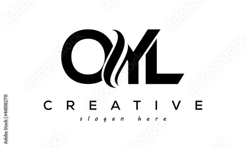 Letter OYL creative logo design vector	 photo
